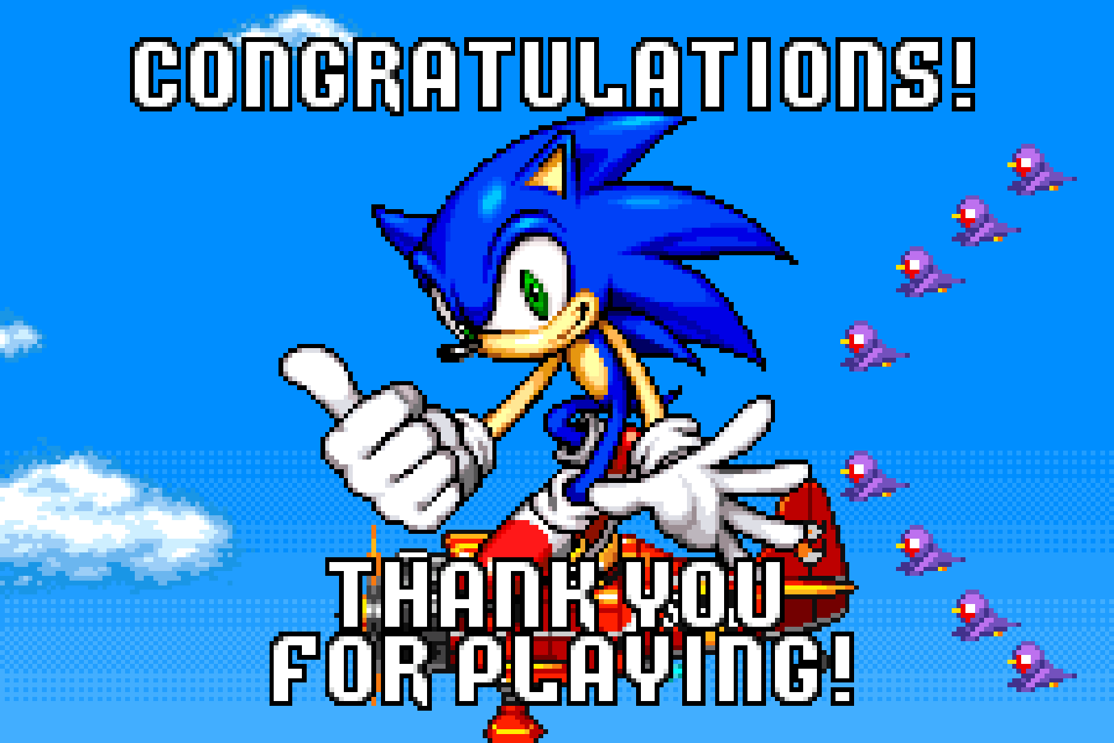 captura de tela de sonic advance
